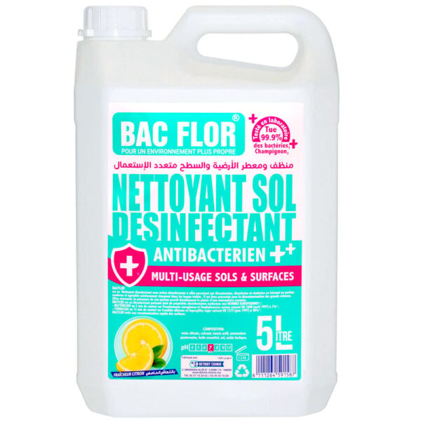 Désinfectant antibactérien liquide