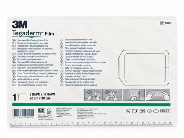 TEGADERM 20CM30CM Pansement Transparent Stérile